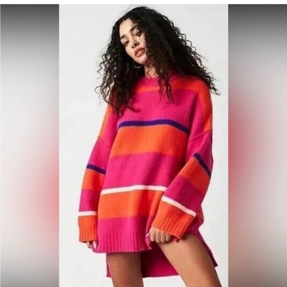 Free People Striped Sweater
